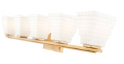 Annalise 5 Light 42" Vanity in Modern Gold