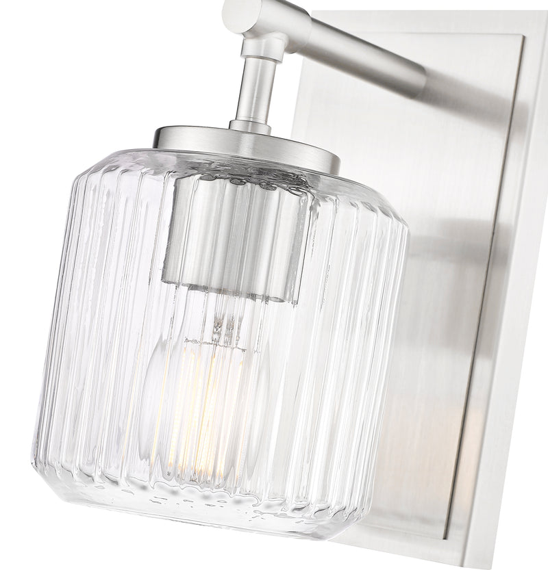 Landon 1 Light 5" Wall Sconce in Brushed Nickel