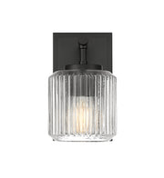 Landon 1 Light 5" Wall Sconce in Matte Black