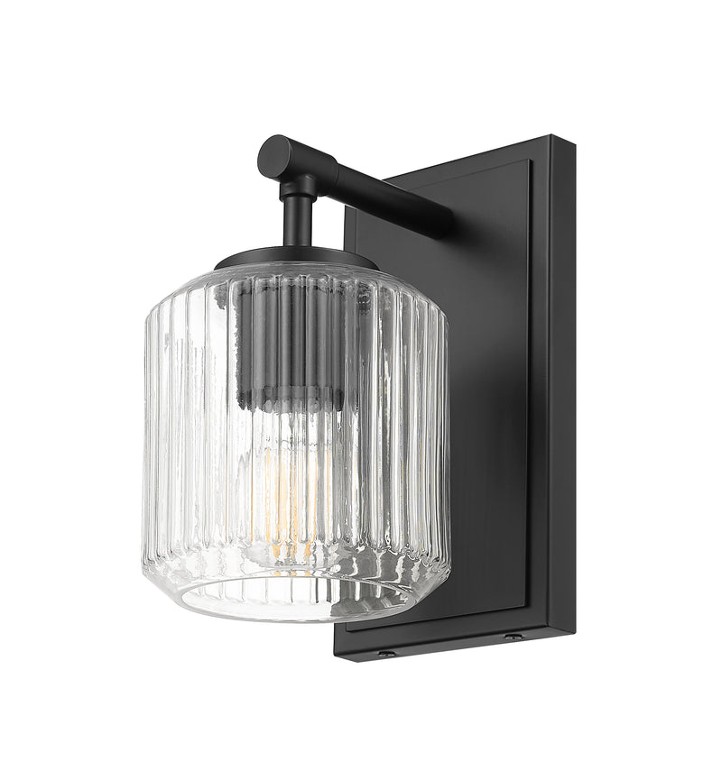 Landon 1 Light 5" Wall Sconce in Matte Black