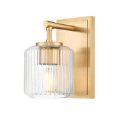 Landon 1 Light 5" Wall Sconce in Modern Gold