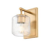 Landon 1 Light 5" Wall Sconce in Modern Gold