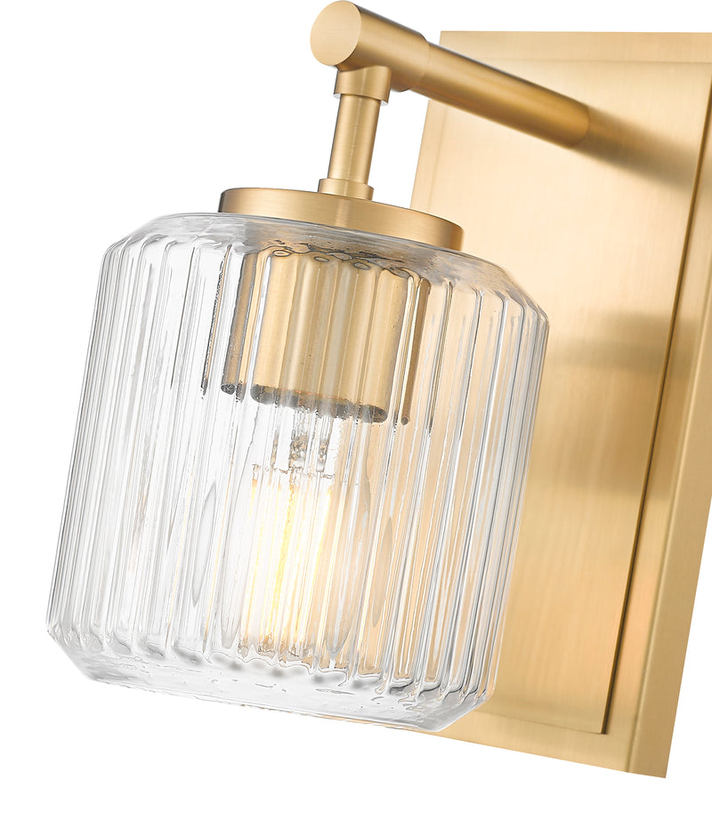 Landon 1 Light 5" Wall Sconce in Modern Gold