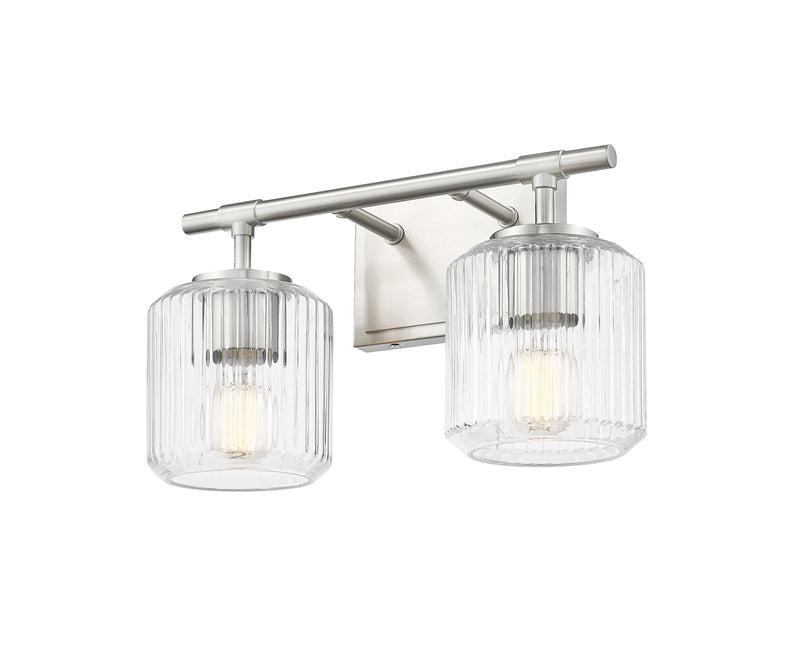 Landon 2 Light 14" Vanity in Brushed Nickel