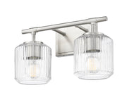 Landon 2 Light 14" Vanity in Brushed Nickel