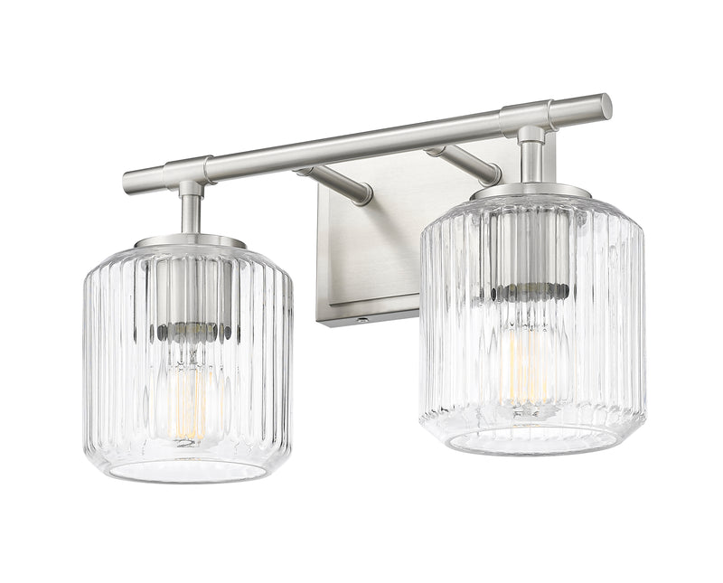 Landon 2 Light 14" Vanity in Brushed Nickel