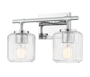 Landon 2 Light 14" Vanity in Chrome