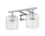 Landon 2 Light 14" Vanity in Chrome