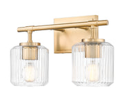 Landon 2 Light 14" Vanity in Modern Gold