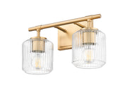 Landon 2 Light 14" Vanity in Modern Gold