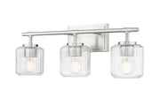 Landon 3 Light 24" Vanity in Brushed Nickel