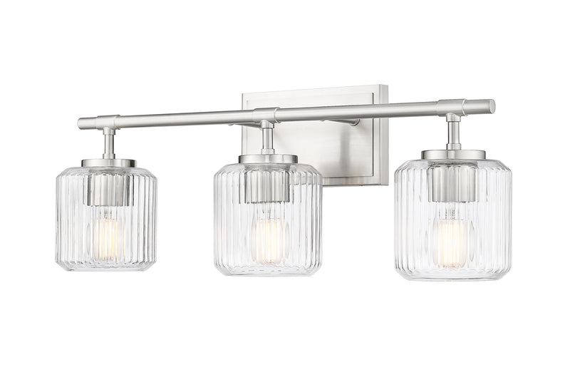 Landon 3 Light 24" Vanity in Brushed Nickel