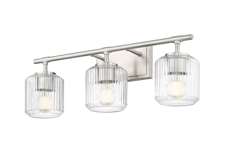 Landon 3 Light 24" Vanity in Brushed Nickel