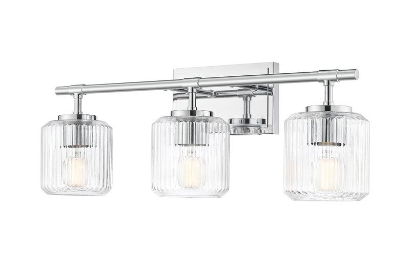 Landon 3 Light 24" Vanity in Chrome