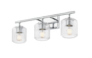 Landon 3 Light 24" Vanity in Chrome