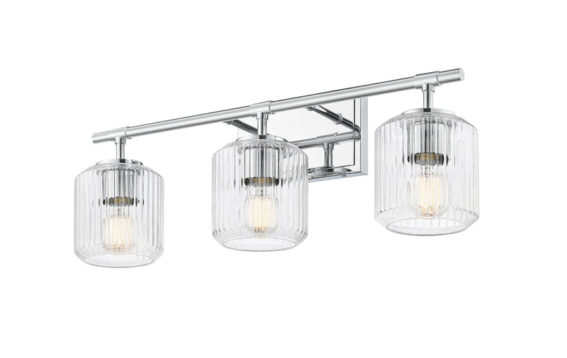 Landon 3 Light 24" Vanity in Chrome