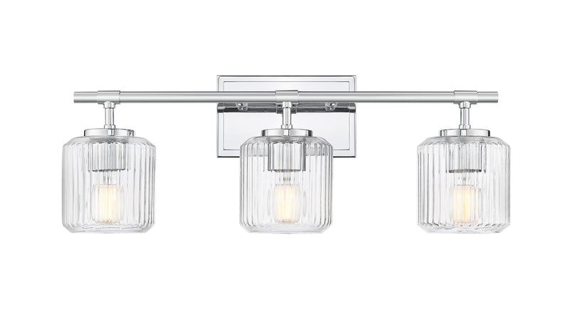 Landon 3 Light 24" Vanity in Chrome