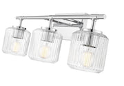 Landon 3 Light 24" Vanity in Chrome