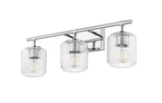 Landon 3 Light 24" Vanity in Chrome