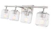 Landon 4 Light 32" Vanity in Brushed Nickel