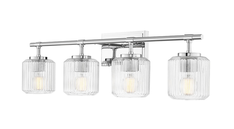 Landon 4 Light 32" Vanity in Chrome
