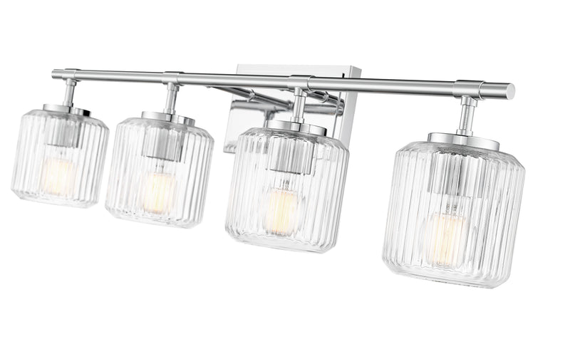 Landon 4 Light 32" Vanity in Chrome