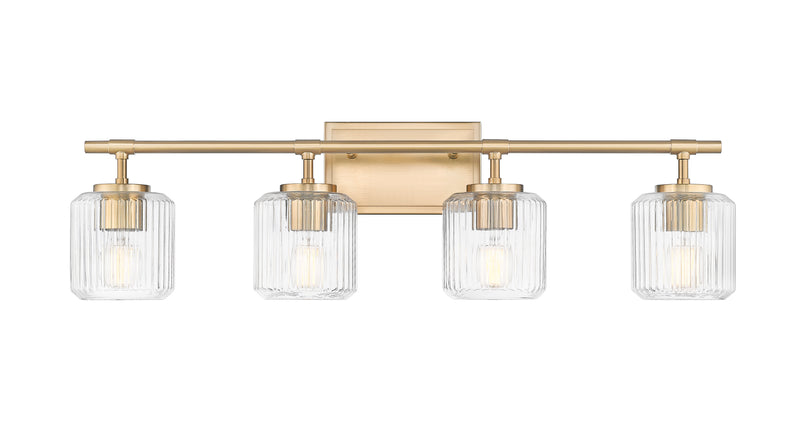 Landon 4 Light 32" Vanity in Modern Gold