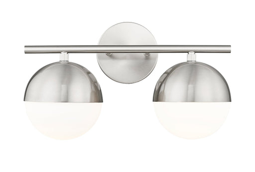 Realm Sphere 2 Light 16" Vanity in Brushed Nickel