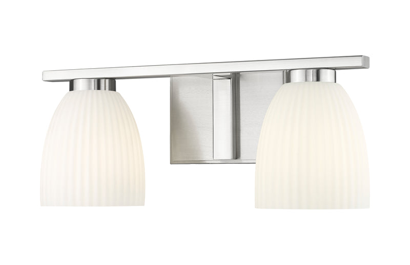 Naya 2 Light 16" Vanity in Brushed Nickel