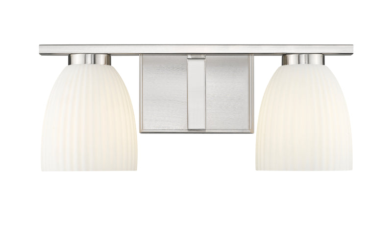 Naya 2 Light 16" Vanity in Brushed Nickel