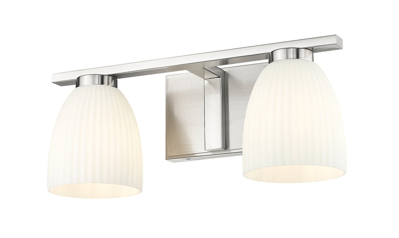 Naya 2 Light 16" Vanity in Brushed Nickel