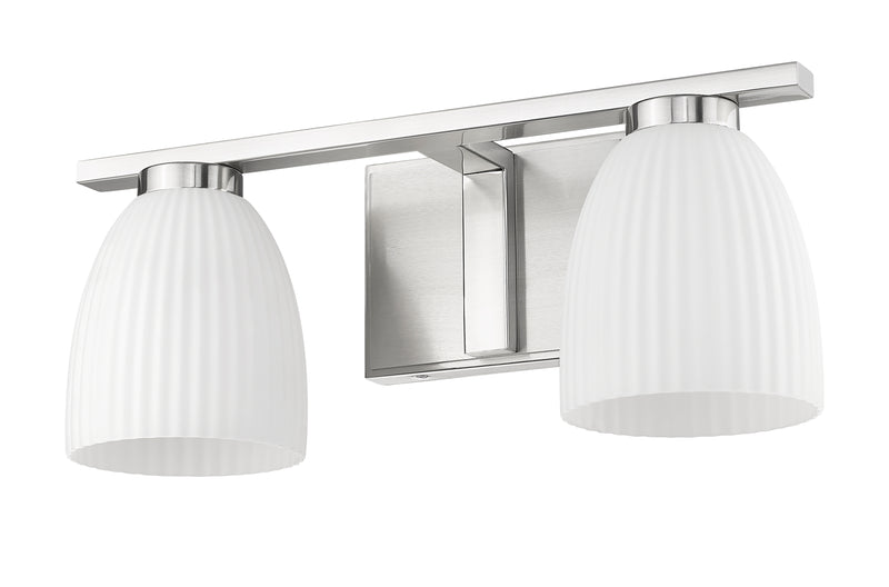 Naya 2 Light 16" Vanity in Brushed Nickel