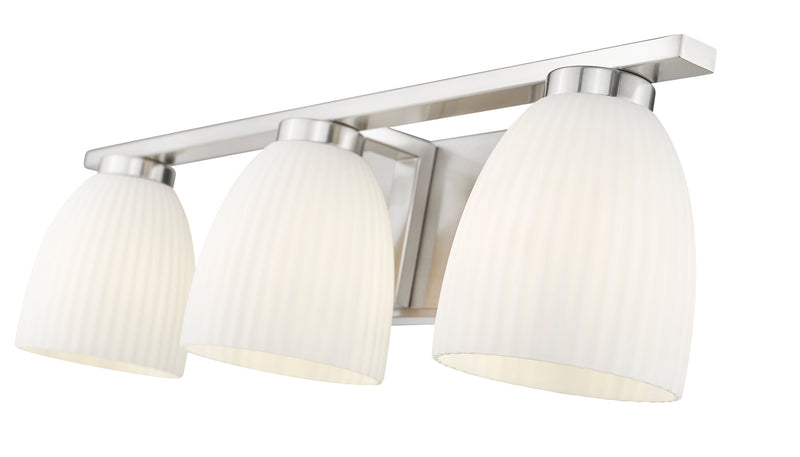 Naya 3 Light 24" Vanity in Brushed Nickel