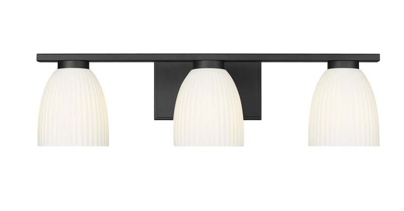 Naya 3 Light 24" Vanity in Matte Black