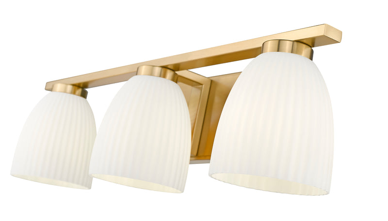Naya 3 Light 24" Vanity in Modern Gold