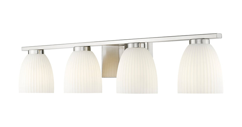 Naya 4 Light 32" Vanity in Brushed Nickel