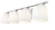 Naya 4 Light 32" Vanity in Brushed Nickel