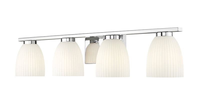 Naya 4 Light 32" Vanity in Chrome