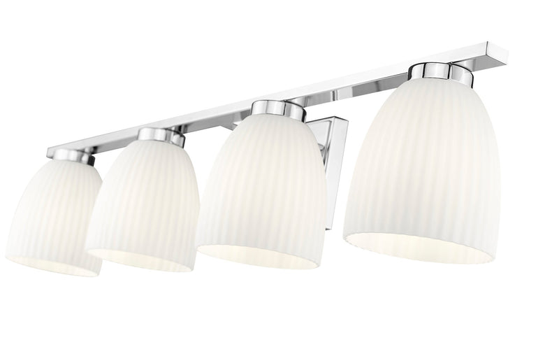 Naya 4 Light 32" Vanity in Chrome