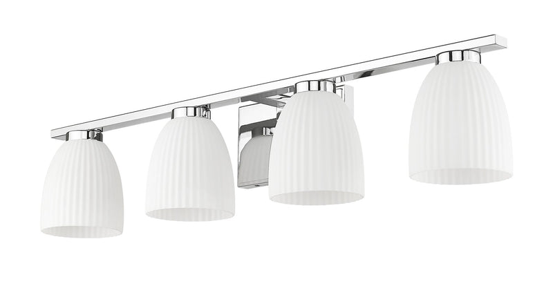 Naya 4 Light 32" Vanity in Chrome