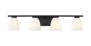 Naya 4 Light 32" Vanity in Matte Black