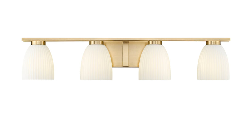 Naya 4 Light 32" Vanity in Modern Gold
