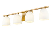 Naya 4 Light 32" Vanity in Modern Gold