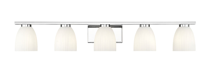 Naya 5 Light 40" Vanity in Chrome