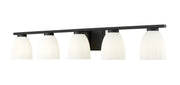 Naya 5 Light 40" Vanity in Matte Black