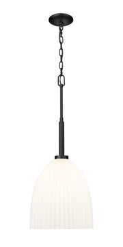 Naya 1 Light 11.75" Pendant in Matte Black