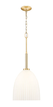 Naya 1 Light 11.75" Pendant in Modern Gold