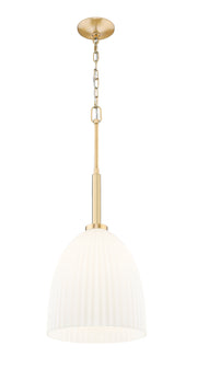 Naya 1 Light 11.75" Pendant in Modern Gold