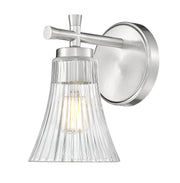 Belle 1 Light 5.25" Wall Sconce in Brushed Nickel