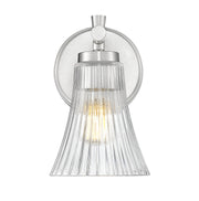 Belle 1 Light 5.25" Wall Sconce in Brushed Nickel